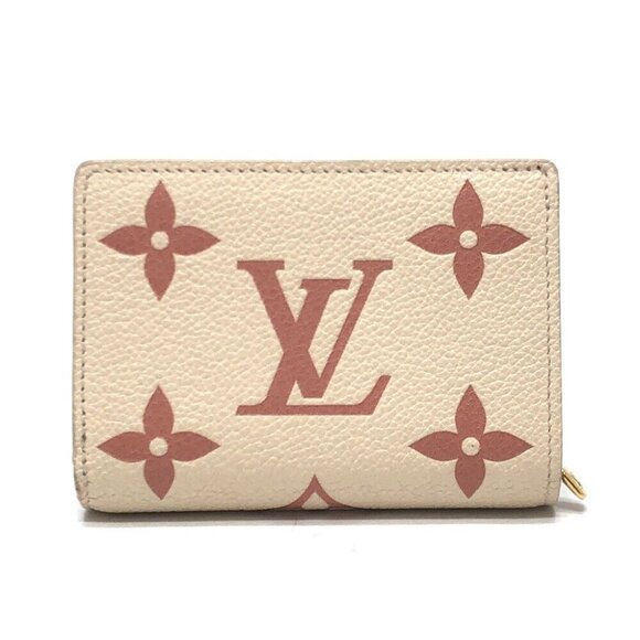 LOUIS VUITTON MonogramEmpreinte Portefeuille-Clare Wallet Compact Wallet